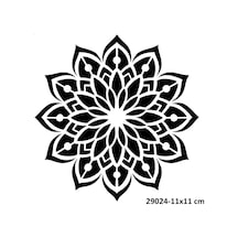 Airbrush Tattoo Sanatsal Mandala Stencil Süsleme Ve Boyama Kalıbı