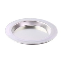 Alüminyum Künefe Tabağı 15 CM 3 Adet Gümüş