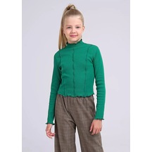 Clever Wear Çocuk Kısa Kazak 253394221 Yeşil Clever Wear Çocuk Kısa Kazak 253394221 Yeşil