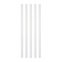 30 Cm 11 Mm Kalın Silikon Çubuğu 5'li Paket Şeffaf Sıcak Silikon Yapıştırıcı Çubuk Silikon Tabancası Uyumlu Güçlü Yapışma Hobi El Sanatları Ahşap Plastik Karton Kumaş İçin