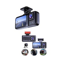 Ekranlı Sürüş Kaydedici Dvr Ön Ve Arka Kameralı Full Hd Çözünürlüklü
