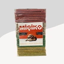 Miçiko Köpekler İçin Renkli Munchy Diş Sağlığı Ödül Çubuğu 25 Adet