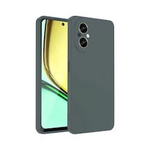 Realme 12 Lite Kılıf First Silikon - Koyu Yeşil -
