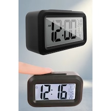 Modern Dijital Masa Saati 4,3x15,1 Cm Alarmlı Led Ekran - 14994 .