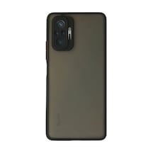 Xiaomi Redmi Note 10 Pro Kılıf Montreal Silikon Kapak - Siyah 0.2M-Çok Renkli