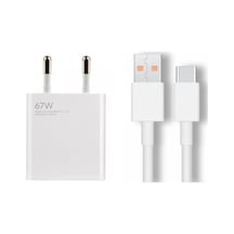Xiaomi Mi Uyumlu 67W Turbo Hızlı Şarj Aleti