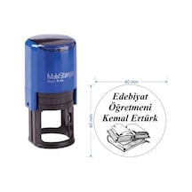 Mobistamps R40 Kişiye Özel Edebiyat Öğretmeni Kaşesi Diğer
