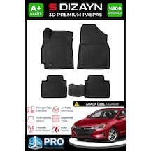 S-dizayn Hyundai Elantra 3d Pro Havuzlu Paspas 2020 Üzeri A+ Kalite
