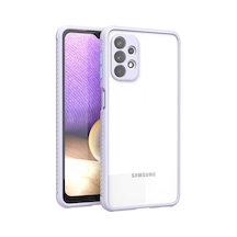 Mobilteam Galaxy Uyumlu A32 4g Kılıf Kaff Kapak - Mor Mor