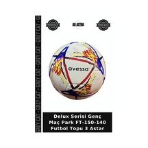 Delux Serisi Genç Maç Park Ft-150-140 Futbol Topu 3 Astar Çok Renkli