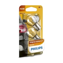 Philips Vision P21/5w Stop Ve Fren Ampulü, 12v Bay15d, 2'li Paket