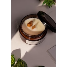 El Yapımı Sandal Ağacı Kokulu %100 Soya Wax Mumu 230ml-3181