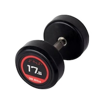 313 Sport 17,5 Kg Kauçuk Kaplı Profesyonel Olimpik Dumbbell Dambıl