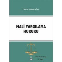 Mali Yargılama Hukuku Mehmet Yüce