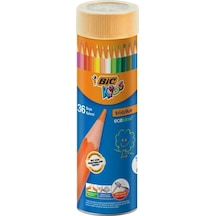 Bic Kids Evolution Kuru Boya Kalemi 36 Renk Metal Tüp 968491