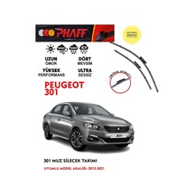 Peugeot 301 2017 Model Muz Silecek 1.2 1.5 1.6 Motor Arası Araca Özel Aparat