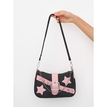 Tıny Kıtty Y2k Genç Kızlar İçin Kadın Baget Omuz Çantası 261484946 Siyah