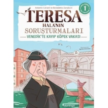 Görsel Mantıksal ve Bilişsel Beceri Etkinlikleri (7-9 Yaş) - Teresa Halanın Soruşturmaları 1 (Çıkartmalı) - Antonio Calvani - Domingo Yayınevi