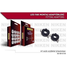 Nissan Qashqai Led Xenon Montaj Aparatı H7 Uyumlu Niken