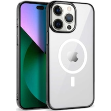Apple Uyumlu iPhone 14 Pro Kılıf Zore Wireless Şarj Özellikli Pixel Magsafe Kapak