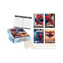 Spiderman Bloknot A-6 80 Yaprak Metalize 140400-06