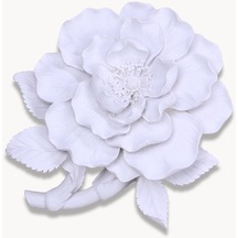 Luwa Dekoratif Çiçek Beyaz