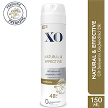 4 Adet Xo Deodorant 150ml Natural And Effective