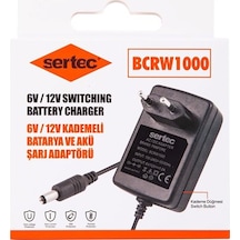 Bcrw1000 6v/12v 1a Kademeli Batarya Ve Akü Şarj Adaptörü Bcrw1000 6v/12v 1a Kademeli Batarya Ve Akü Şarj Adaptörü
