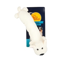 Polo Peluş Sosis Köpek Oyuncağı 35 CM Beyaz