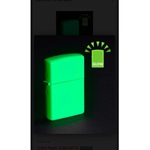 Zıppo Çakmak -49193glow 5 Numara Beyaz