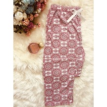 Cepsiz Pamuklu Yazlık Kadın Pijama Altı B15 Pembe