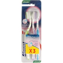 Signal Double Care Sensitive Diş Fırçası 3'lü Soft