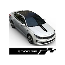Dodge Kaput Oto Sticker Yapıştırma
