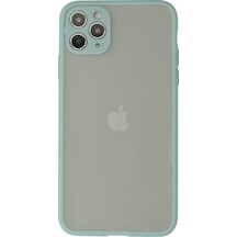 Newface Apple Uyumlu İphone 12 Pro Max Kılıf Montreal Silikon Kapak - Turkuaz