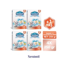 Senımıl 4 Çocuk Devam Sütü 250 G 4 Adet