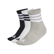 Adidas 3s Ess Unısex Spor Çorap - Kc9618 SİYAH-GRİ-BEYAZ