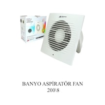 Mutlusan 200 8 Banyo Aspiratör Fan - 547122602