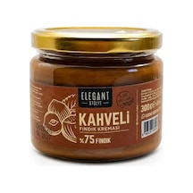Elegant Kahveli Fındık Kreması %75 Fındık 300 G