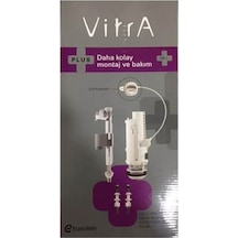 VitrA Plus İç Takım 3/6 Lt Çift Kademe 330b4110 Beyaz