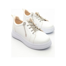 Divamod 1308 Kadın Taşlı Sneaker Ayakkabı 001
