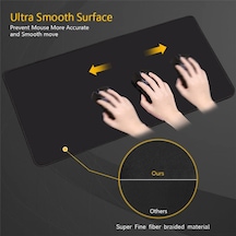 Mouse Pad - Kenar Dikişli Kaymaz Araba Masa Matı R-300, 400 900 2mm