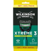 Wilkinson Sword Xtreme 3 Sensitive 12 Adet Xxl Erkek Tıraş Bıçağı- Hassas Ciltler