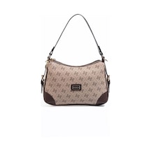 Kadın Silver & Polo Sp1269-m178 Sılver Polo Omuz Çantası Koyu Bej-kahve Koyu Bej-kahve