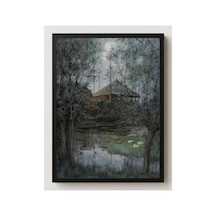 Mondrian Saman Yığını Çerçevesiz Poster 21x30 Cm A4 Tablo Modern Sanat Duvar Dekoru