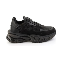 Bambi Siyah Kadın Sneaker K01791073072 Siyah