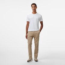 Nautica Erkek Bej Slim Fit Pantolon Düz P05000t Bej