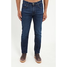 Erkek Slim Fit Koyu Mavi Jean-19314 K.mavi