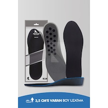 Active Team BU01 - 2 Cm Boy Uzatıcı Gizli Topuk Yükseltici, Tabanlık