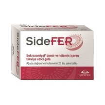 Sidefer 20 Toz Paket Stik 2 Adet Yeni Ürün