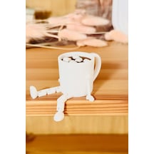 Mini Marshmallowlu Sıcak Çikolata Figürü - Dekoratif Obje Sıcak Çikolata - 703877801
